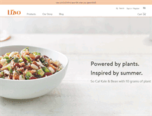 Tablet Screenshot of luvoinc.com